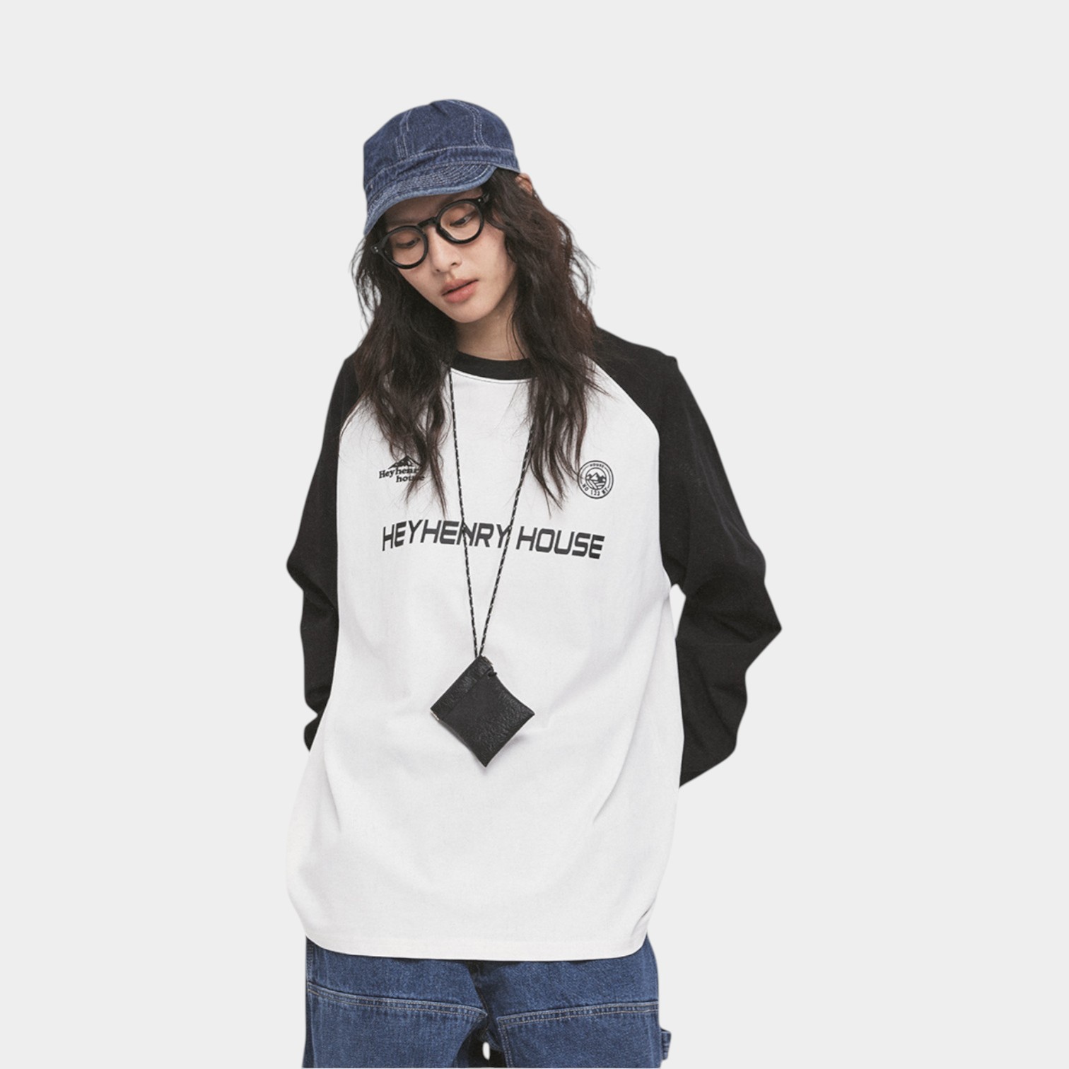 Damen Langarm T-Shirt mit Textdruck – Bild 5