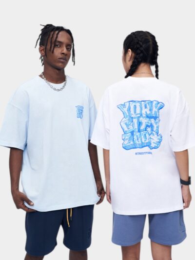 Unisex Text print Short sleeves T-Shirt