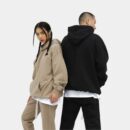 Unisex Oversized Hoodie mit langen Ärmeln