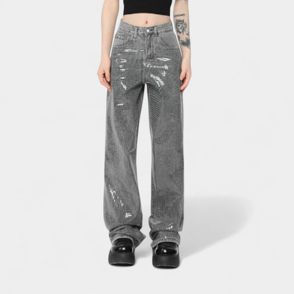 Damen Jeans mit Relaxed Fit/Loose Fit – Bild 2