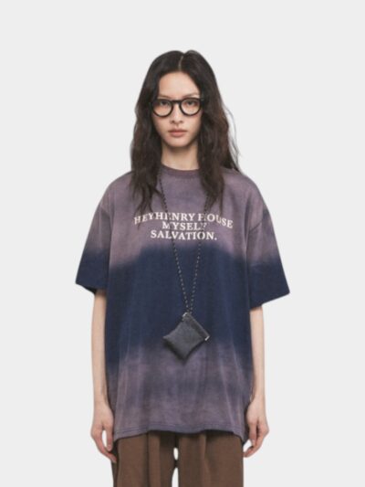 Women's Text print Short sleeves T-Shirt