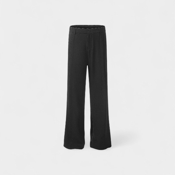 Oreeta Men's Casual Straight Leg Pants Simple High-End American Style Slimming Fit for Autumn Season Fashionable Youthwear