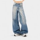 Damen Jeans mit Relaxed Fit/Loose Fit