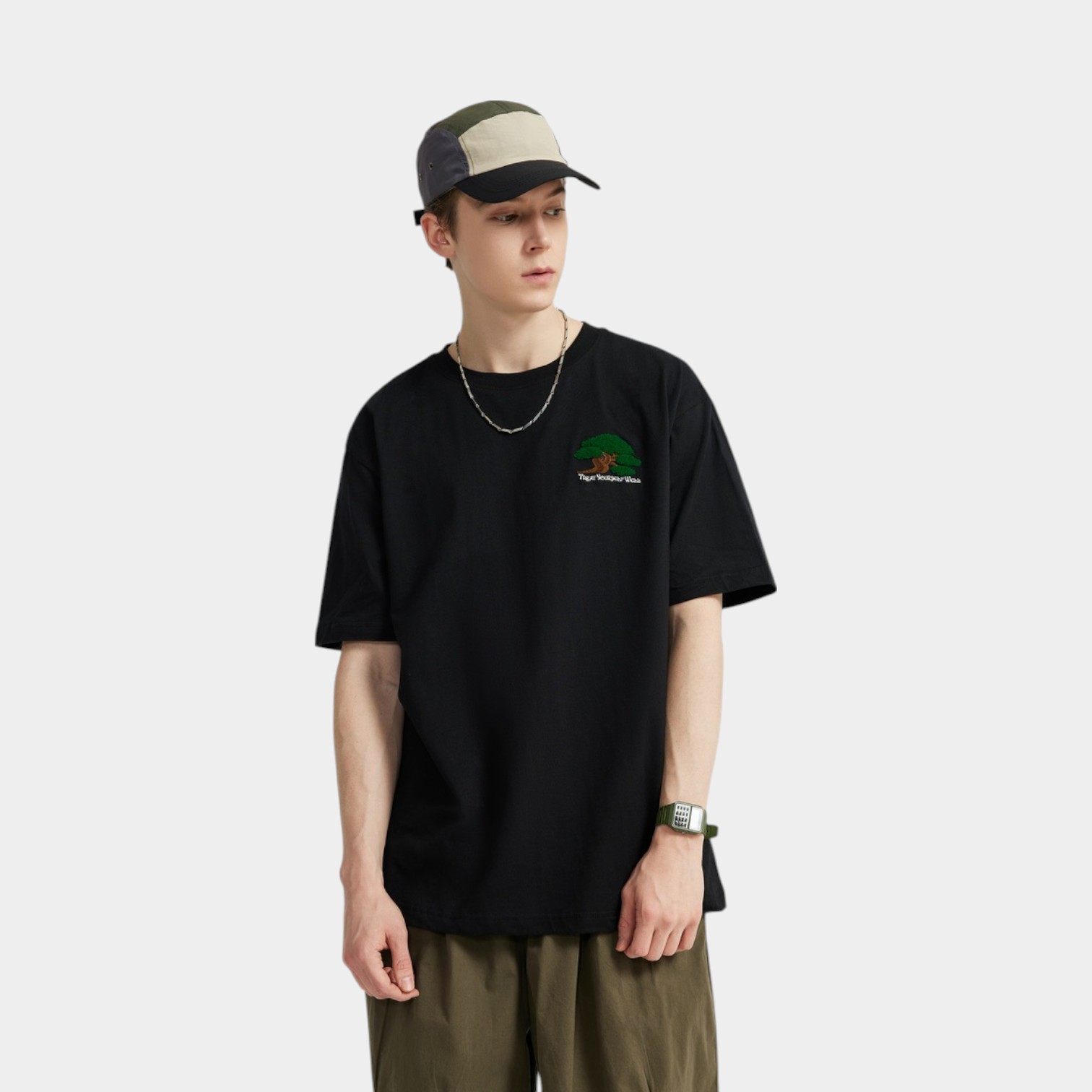 Herren Oversize Kurzarm T-Shirt – Bild 6