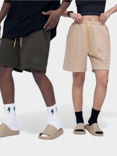 Unisex Relaxed Fit/Loose Fit Jogger Shorts