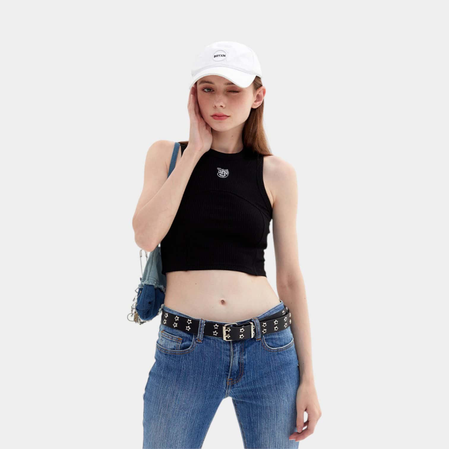 Ärmelloses Slim-Fit Tanktop für Damen – Bild 5