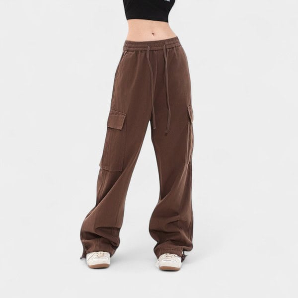 Damen Cargo Hose mit Relaxed Fit/Lockere Passform – Bild 3