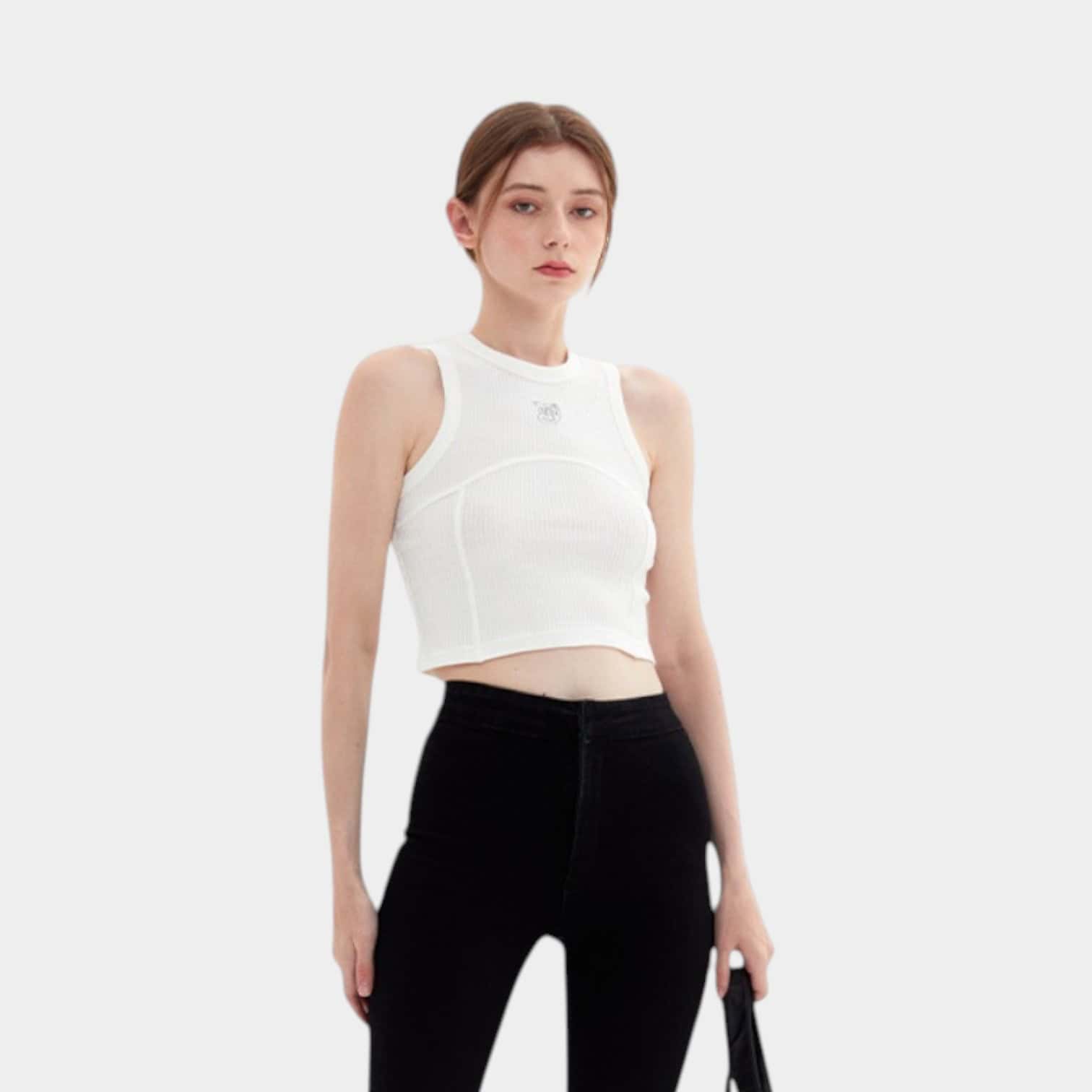 Ärmelloses Slim-Fit Tanktop für Damen