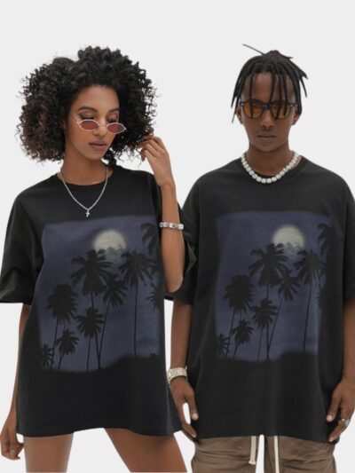 Unisex Artistic print Short sleeves T-Shirt