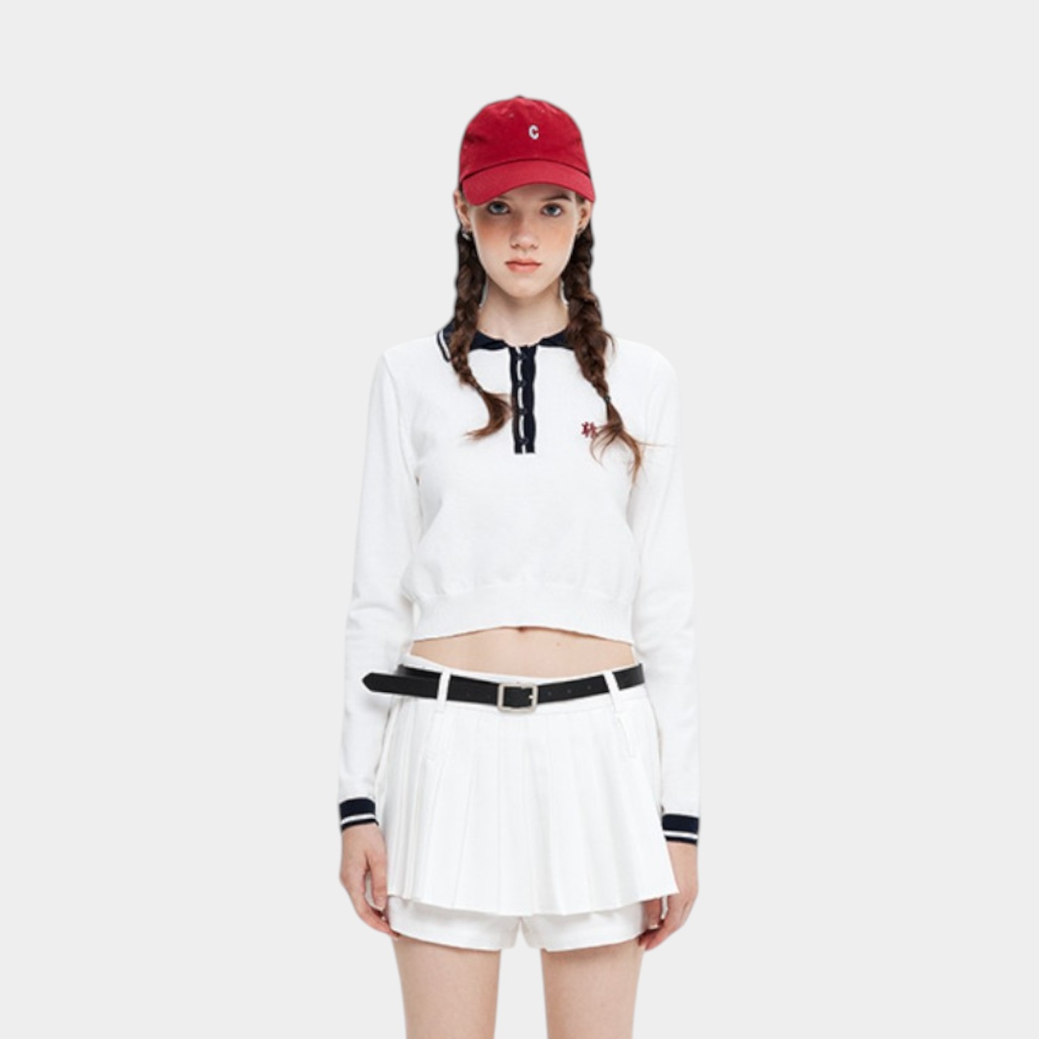 Damen Strickpullover mit Textdruck, lange Ärmel – Bild 4