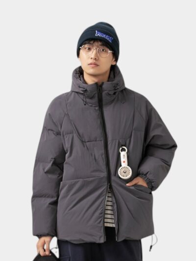 Men's Regular Fit Long sleeves Puffer Jacket