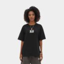 Damen T-Shirt mit künstlerischem Druck und kurzen Ärmeln