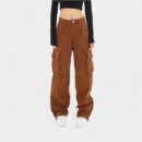 Damen Cargo Hose mit Relaxed Fit/Loose Fit