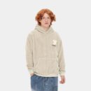 HeyHenry Rabbit Ears Beibei Velvet Sweater for Men and Women Autumn and Winter New Couple Soft Waxy Cute Top Coat