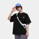 Herren Anime/Cartoon Print Kurzarm T-Shirt