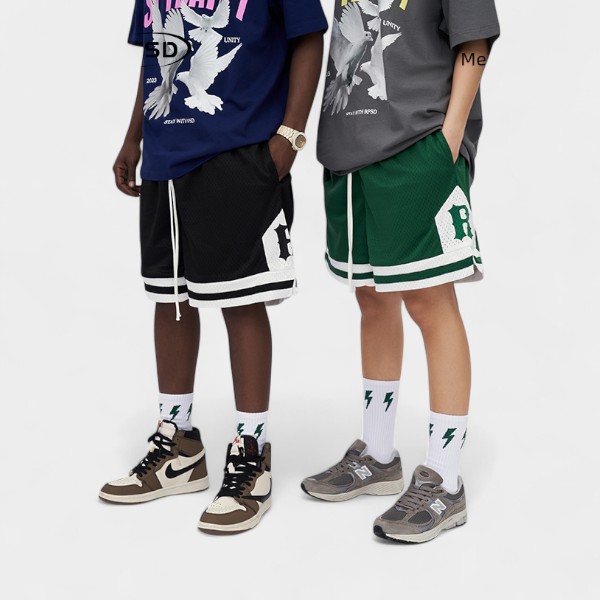 Unisex Cargo Shorts mit Textdruck