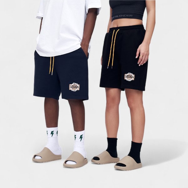 Unisex Jogginghose mit Textdruck – Bild 3