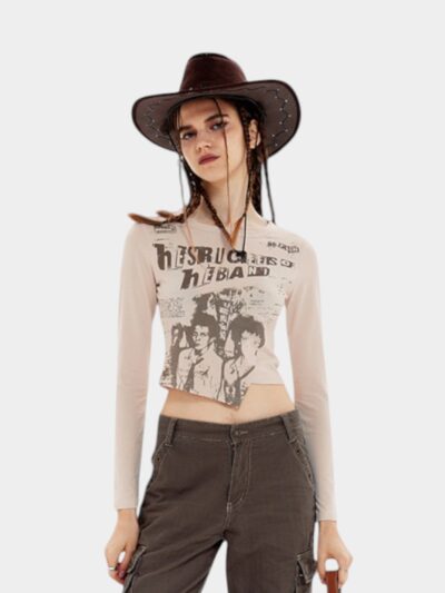 Women's Photo print Long sleeves T-Shirt