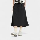 Damen Rock mit geradem Schnitt, Relaxed Fit/Loose Fit