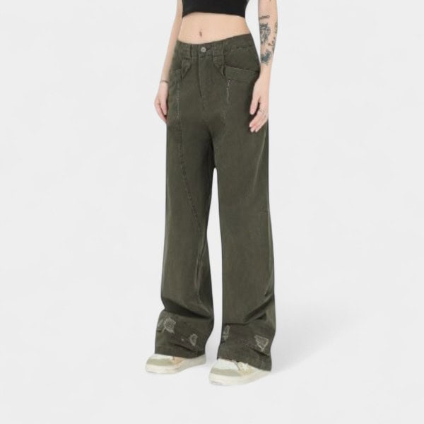 Damen Cargo Hose mit Relaxed Fit/Lockere Passform – Bild 2