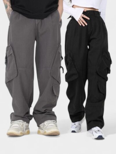 Unisex Relaxed Fit/Loose Fit Cargo Pants