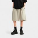 INF men's clothing | 2024 spring and summer new bristle A- line shorts fashion brand loose casual shorts solid color middle pants men