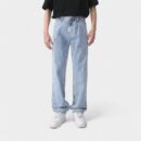 nirben denim | New Korean jeans men's thin casual elastic waist pants light color retro fashion