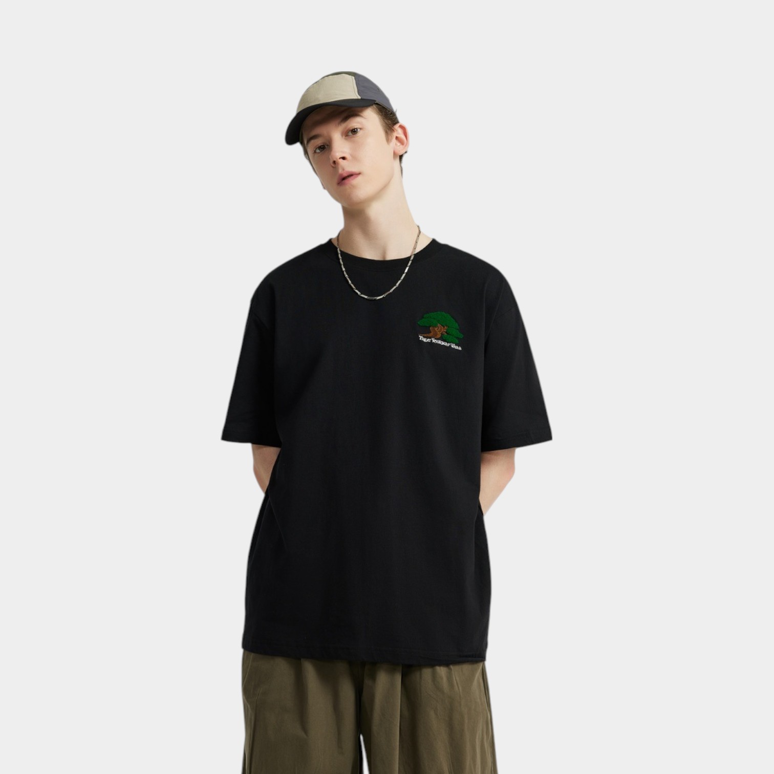 Herren Oversize Kurzarm T-Shirt – Bild 5