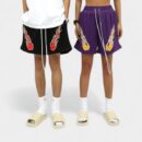 Unisex Cargo Shorts mit künstlerischem Aufdruck