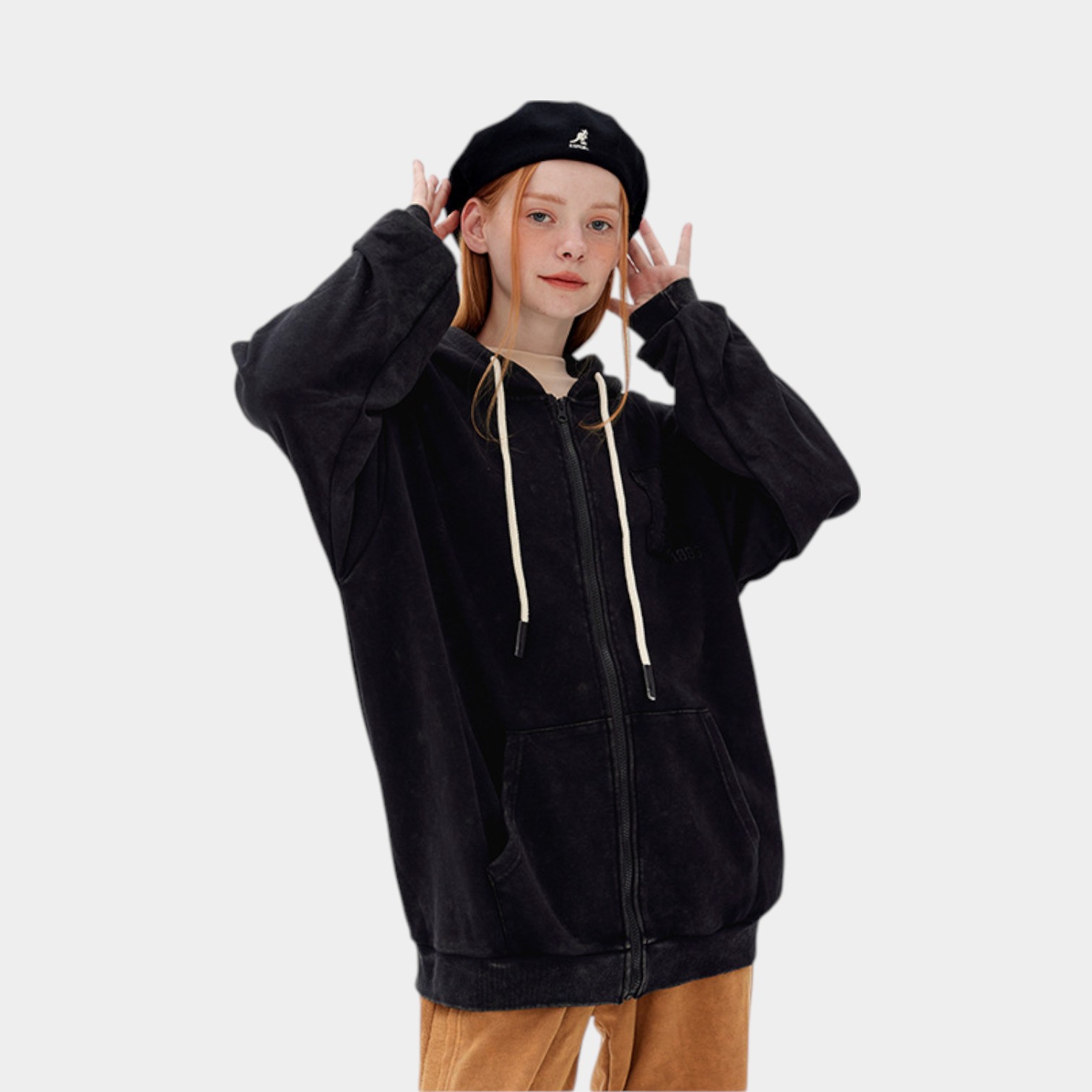 Vintage Men´s sweat jacket | Green