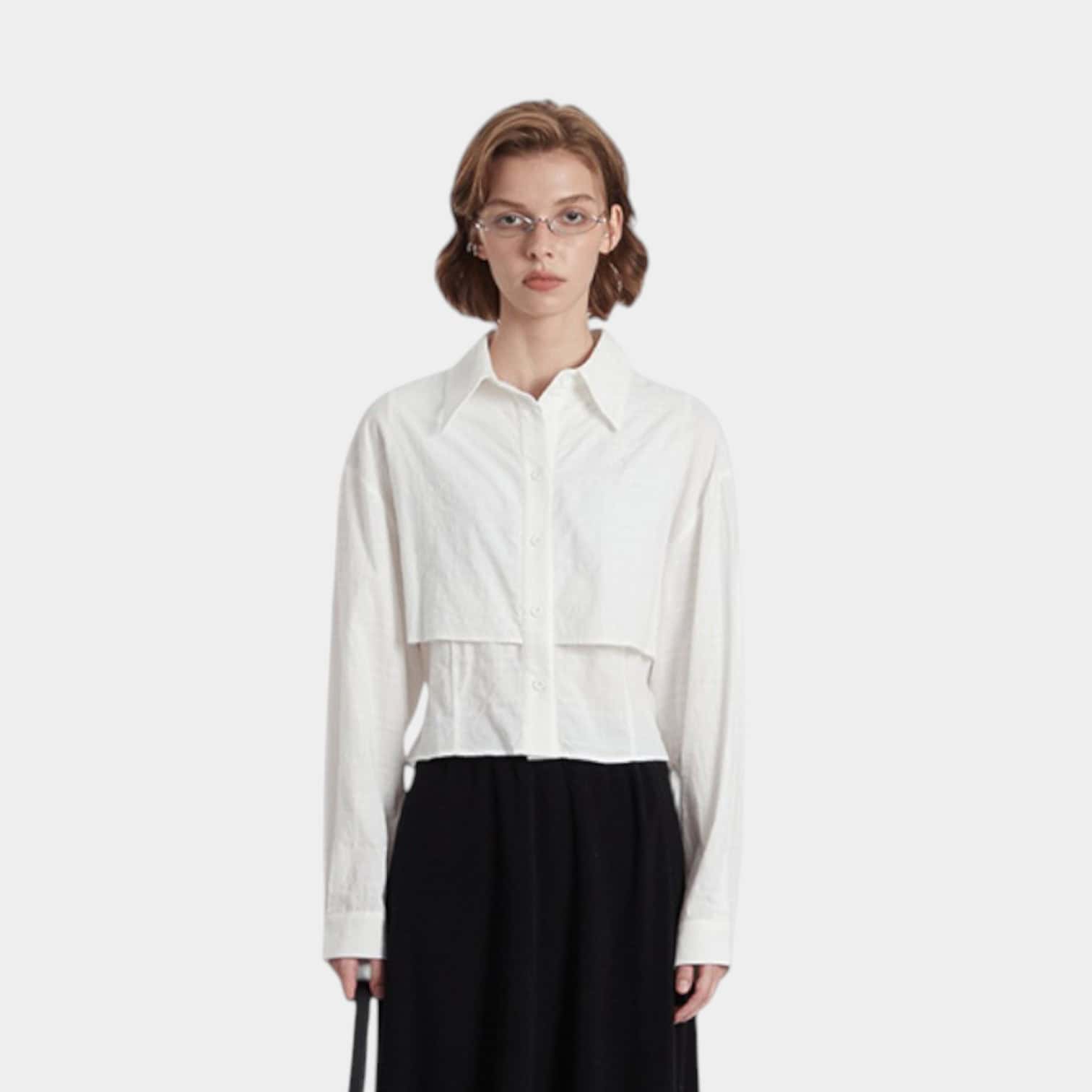 Damen Oversized Langarm Freizeitshirt