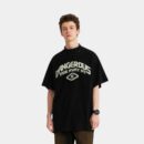 Herren T-Shirt mit Textdruck und kurzen Ärmeln