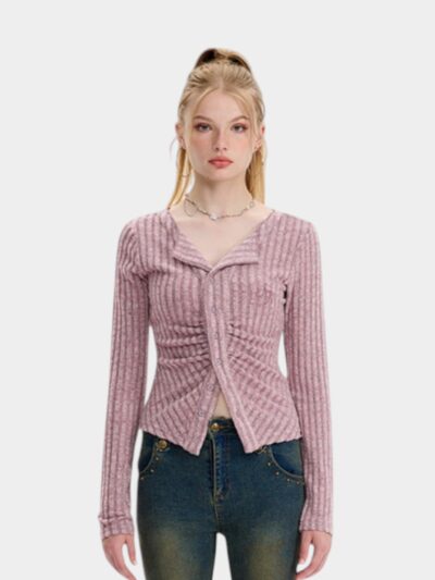 Women's Slim Fit Long sleeves Knitted Jumper