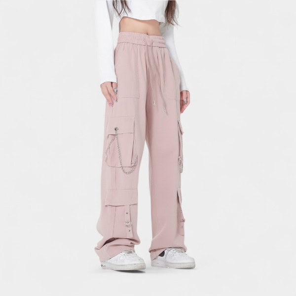 Damen Cargo Hose mit Relaxed Fit/Lockere Passform – Bild 2