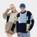 Unisex Oversized Strickpullover mit langen Ärmeln