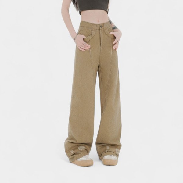 Damen Cargo Hose mit Relaxed Fit/Lockere Passform – Bild 4