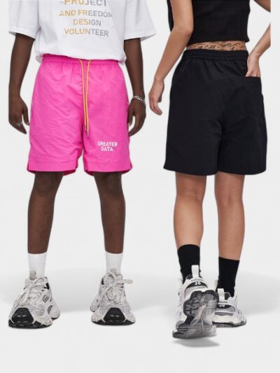 Unisex Text print Cargo Shorts