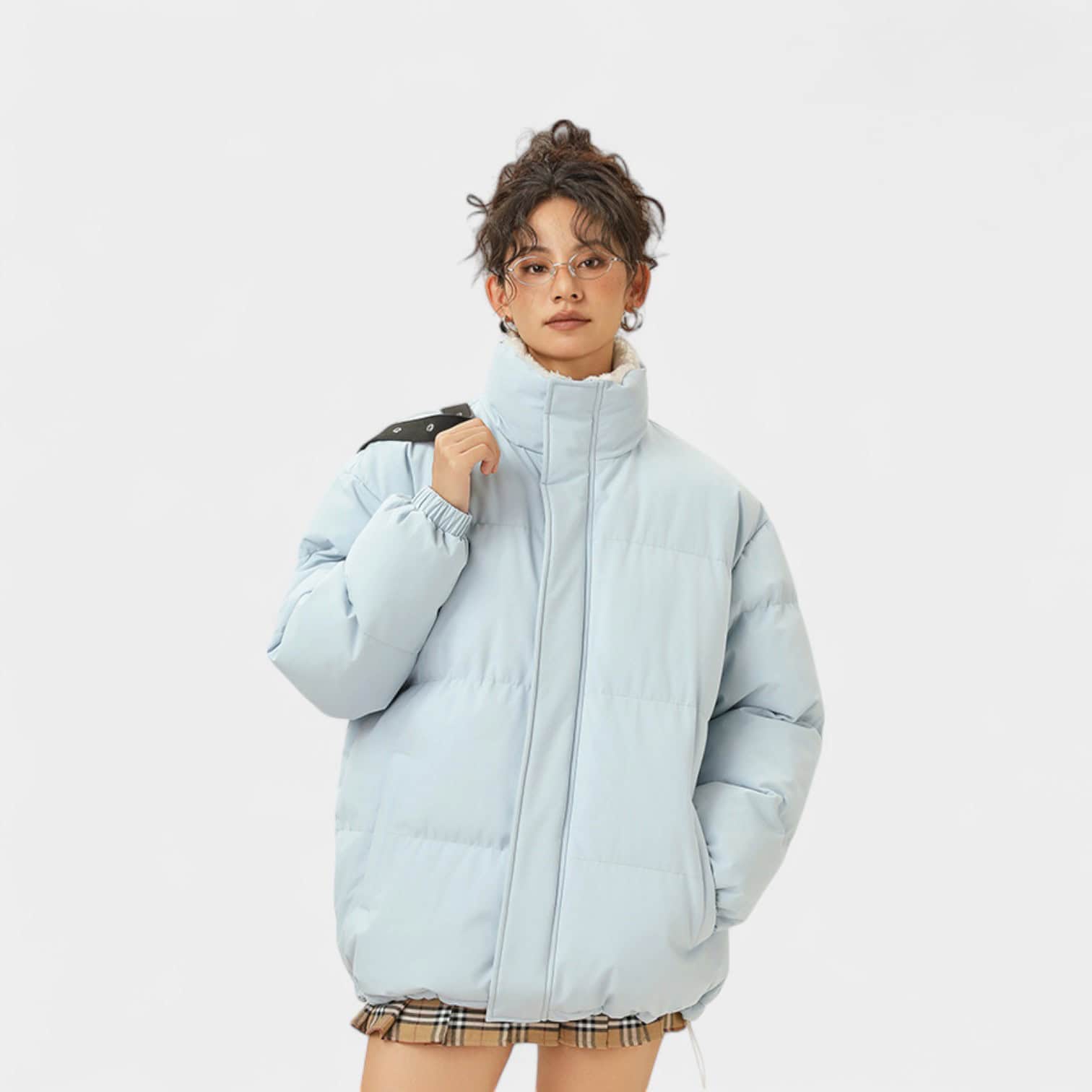 Jack Chuanyang winter cotton-padded jacket men's 2024 new casual stand collar cotton-padded jacket women's thick warm cotton-padded jacket men's