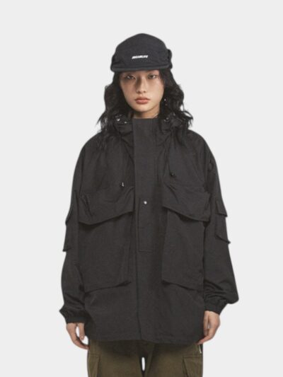 Women's Oversized Long sleeves Windbreaker