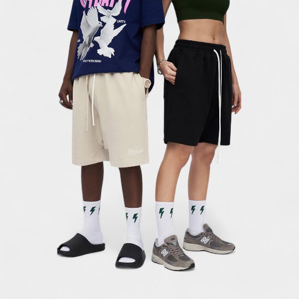 Unisex Cargo Shorts mit lockerer Passform – Bild 3