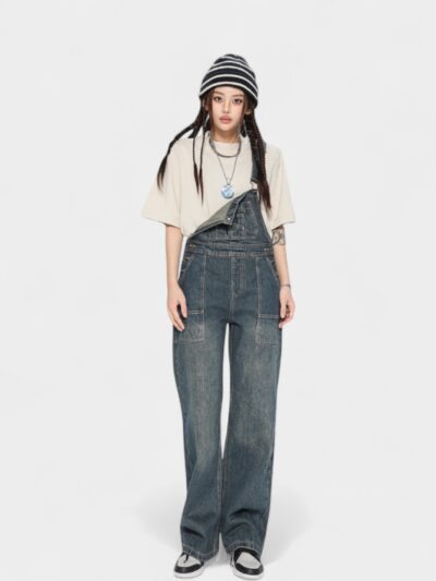 Women's Relaxed Fit/Loose Fit Overall