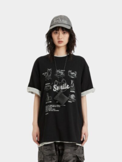 Women's Animal print Short sleeves T-Shirt