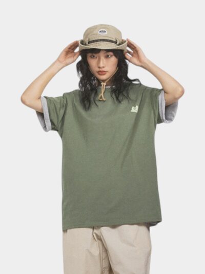 Women's Text print Short sleeves T-Shirt