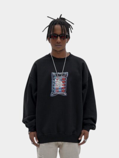 Men's Artistic print Long sleeves Sweatshirt