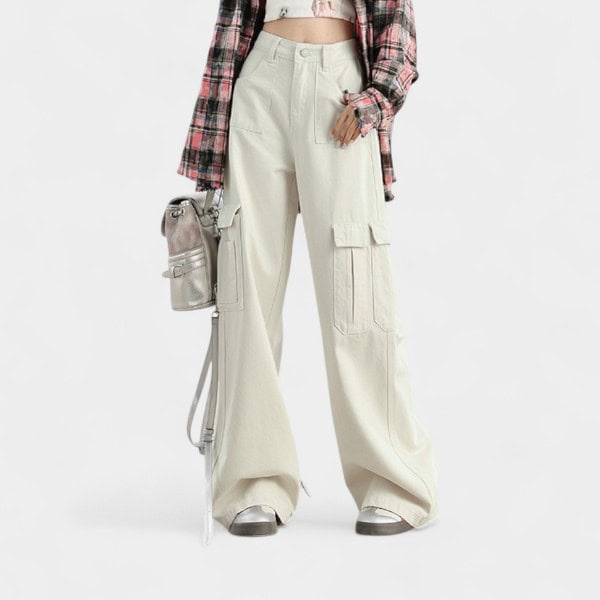 Damen Cargo Hose mit Relaxed Fit/Lockere Passform – Bild 4