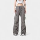 Damen Relaxed Fit/Loose Fit Fallschirmhose