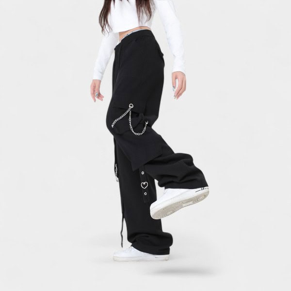 Damen Cargo Hose mit Relaxed Fit/Lockere Passform – Bild 7