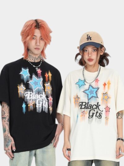 Unisex Artistic print Short sleeves T-Shirt