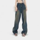Damen Jeans mit Relaxed Fit/Loose Fit