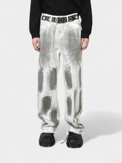 Men's Artistic print Jeans